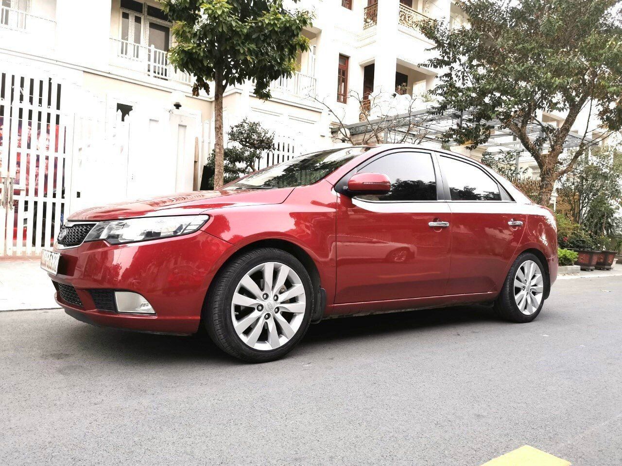 Kia Cerato AT 2011 - Bán Kia Cerato AT 2011, màu đỏ, nhập khẩu