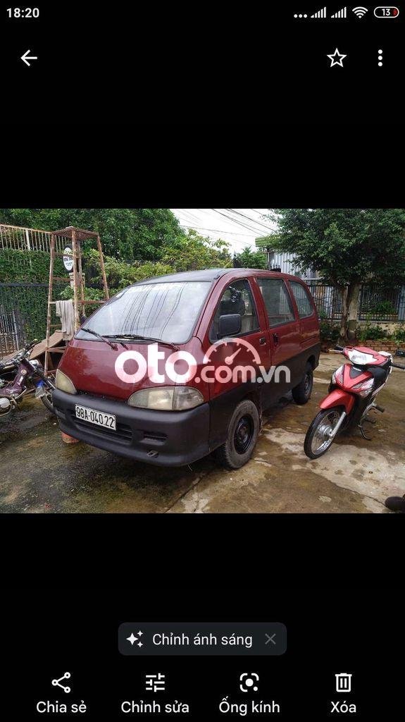 Daihatsu Citivan E  2002 - Cần bán lại xe Daihatsu Citivan E năm sản xuất 2002, màu đỏ, xe nhập