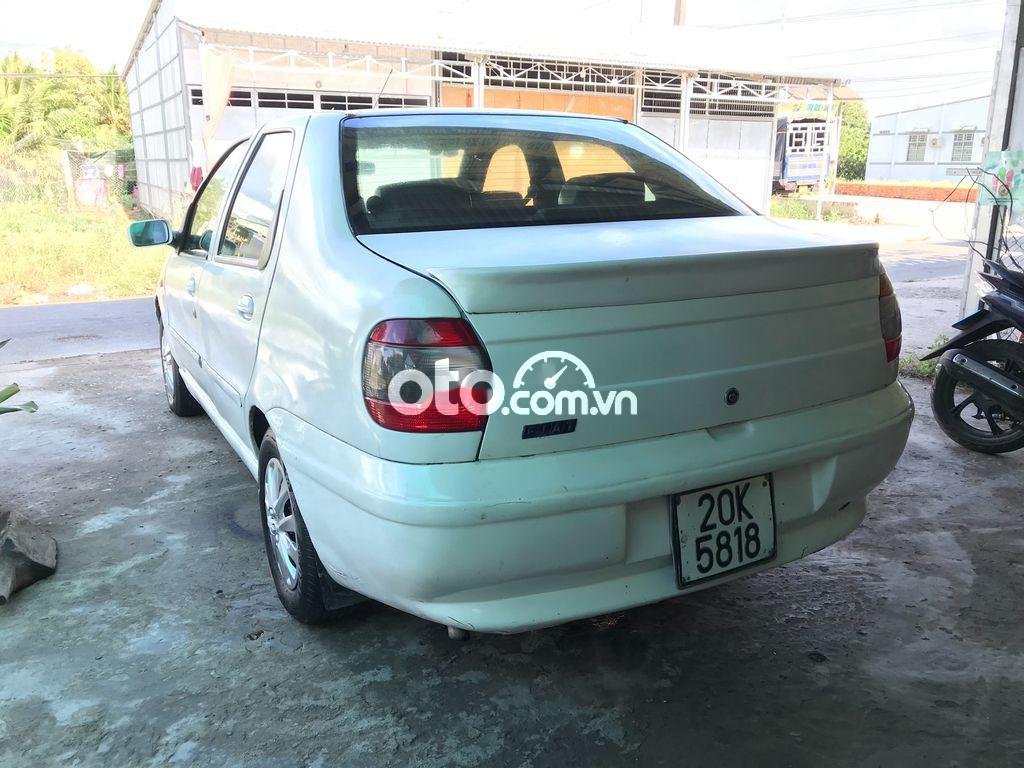 Fiat Siena 1.3  2001 - Cần bán lại xe Fiat Siena 1.3 sản xuất 2001, màu trắng, nhập khẩu nguyên chiếc