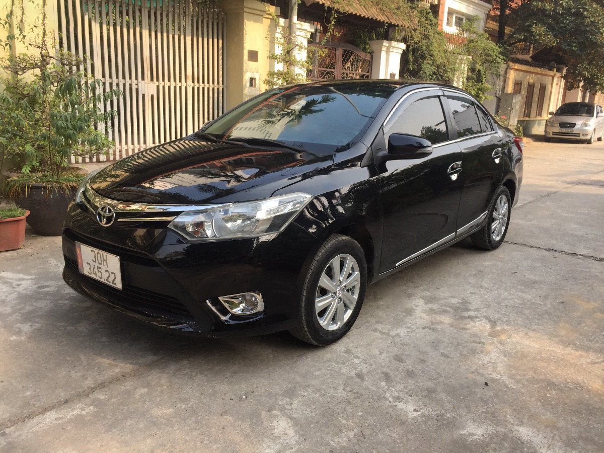 Toyota Vios   E  2016 - Xe Toyota Vios E đời 2016, màu đen, giá chỉ 296 triệu