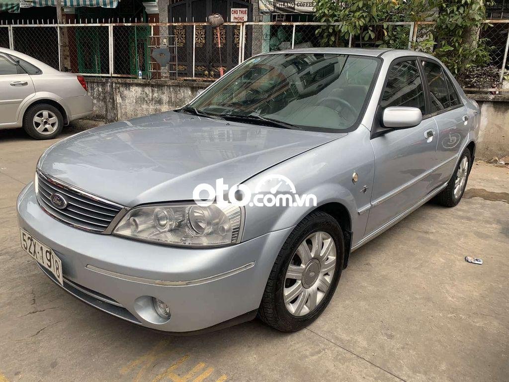 Ford Laser   1.8AT 2004 - Cần bán Ford Laser 1.8AT sản xuất 2004, màu bạc, xe nhập  