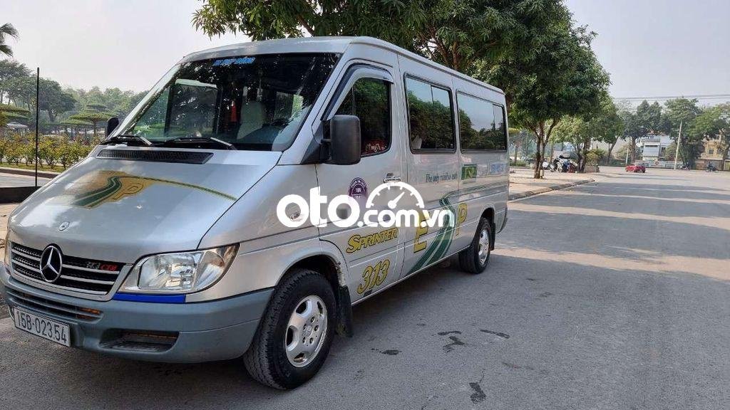 Mercedes-Benz Sprinter 313 2008 - Cần bán xe Mercedes Sprinter 313 sản xuất năm 2008, màu bạc, nhập khẩu nguyên chiếc