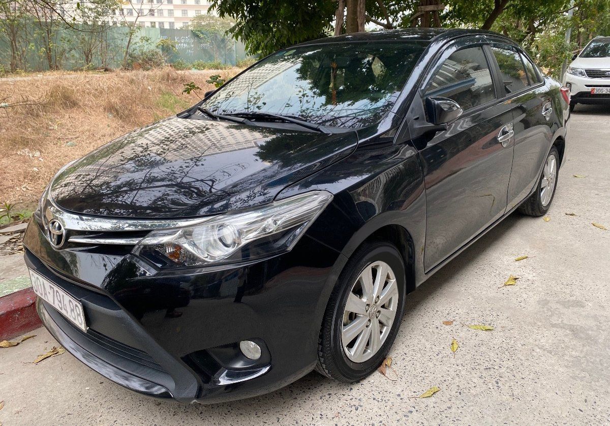 Toyota Vios G 2016 - Cần bán Toyota Vios G sản xuất năm 2016, màu đen, giá tốt