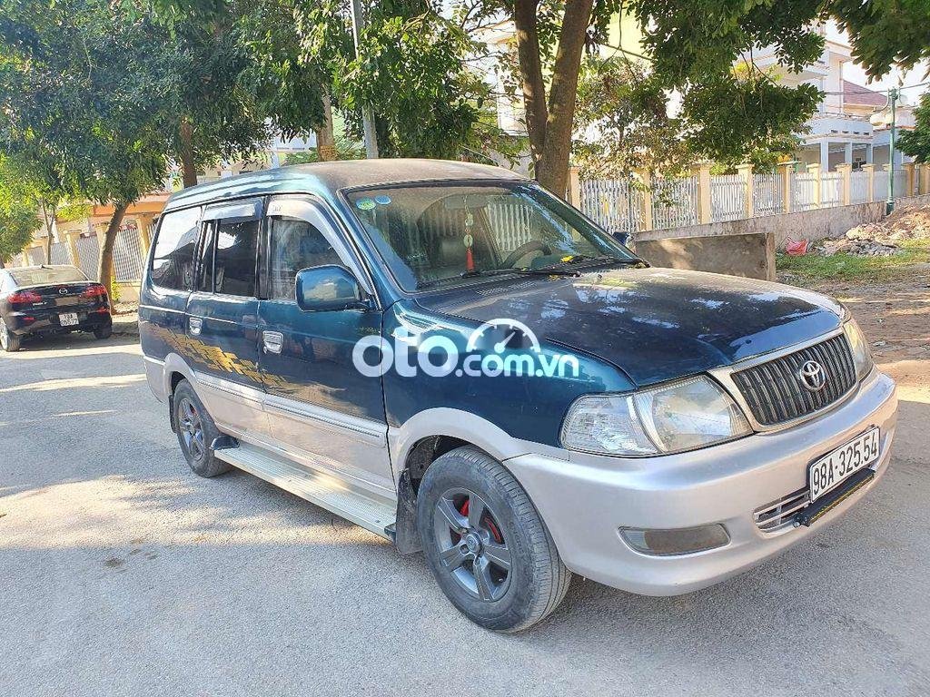 Toyota Zace 2004 - Bán Toyota Zace GL sản xuất năm 2004, màu xanh lục, giá 145tr