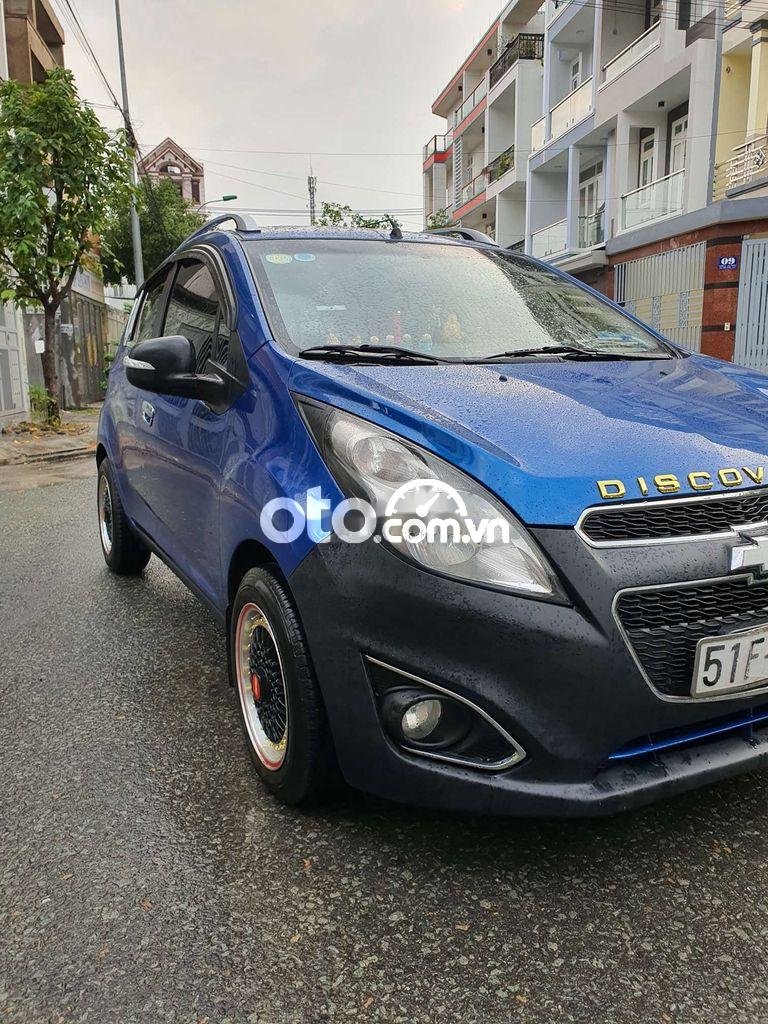 Chevrolet Spark AT 2015 - Bán Chevrolet Spark AT năm sản xuất 2015, màu xanh lam 