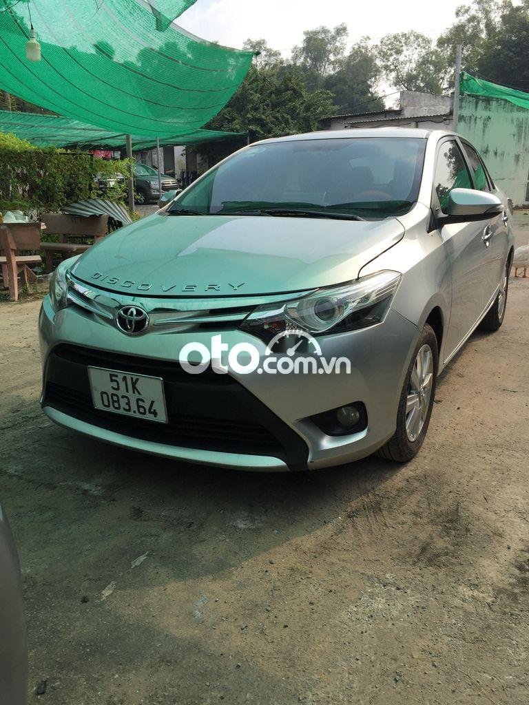 Toyota Vios 2014 - Bán Toyota Vios AT sản xuất năm 2014, màu bạc, 345 triệu