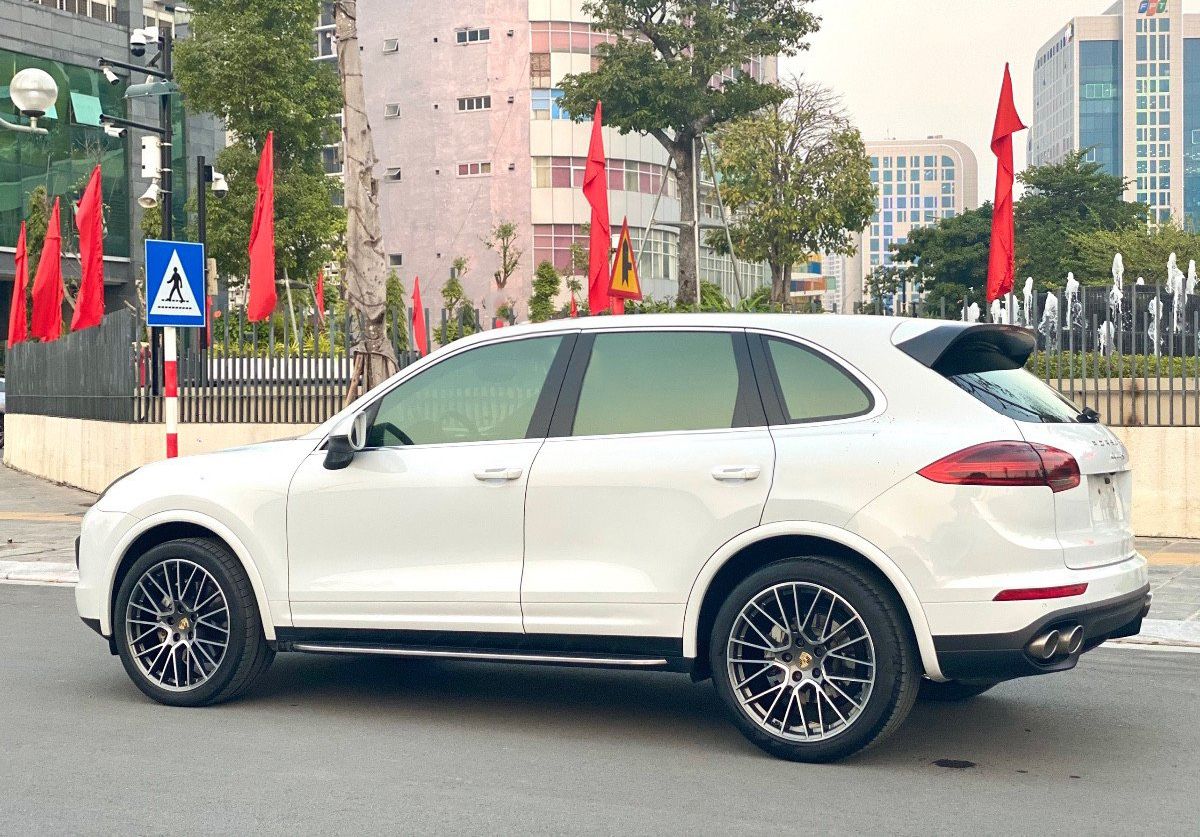 Porsche Cayenne   S  2014 - Bán Porsche Cayenne S sản xuất 2014, màu trắng, nhập khẩu nguyên chiếc