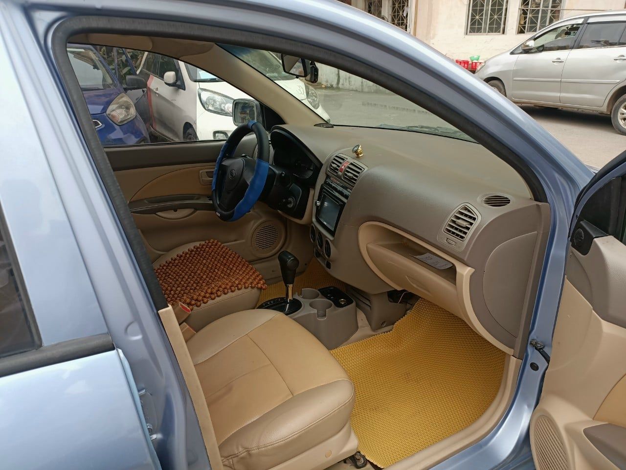 Kia Morning AT 2007 - Bán xe Kia Morning AT sản xuất năm 2007, màu xanh lam, xe nhập