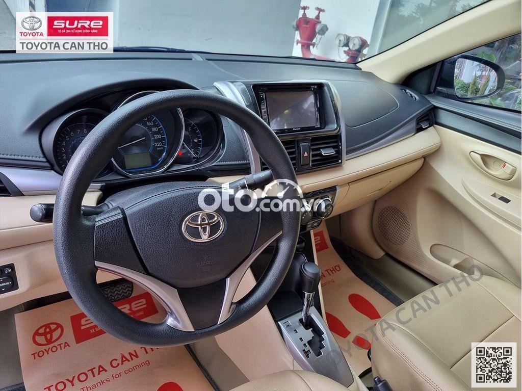 Toyota Vios  1.5E  2016 - Cần bán lại xe Toyota Vios 1.5E sản xuất 2016, màu vàng