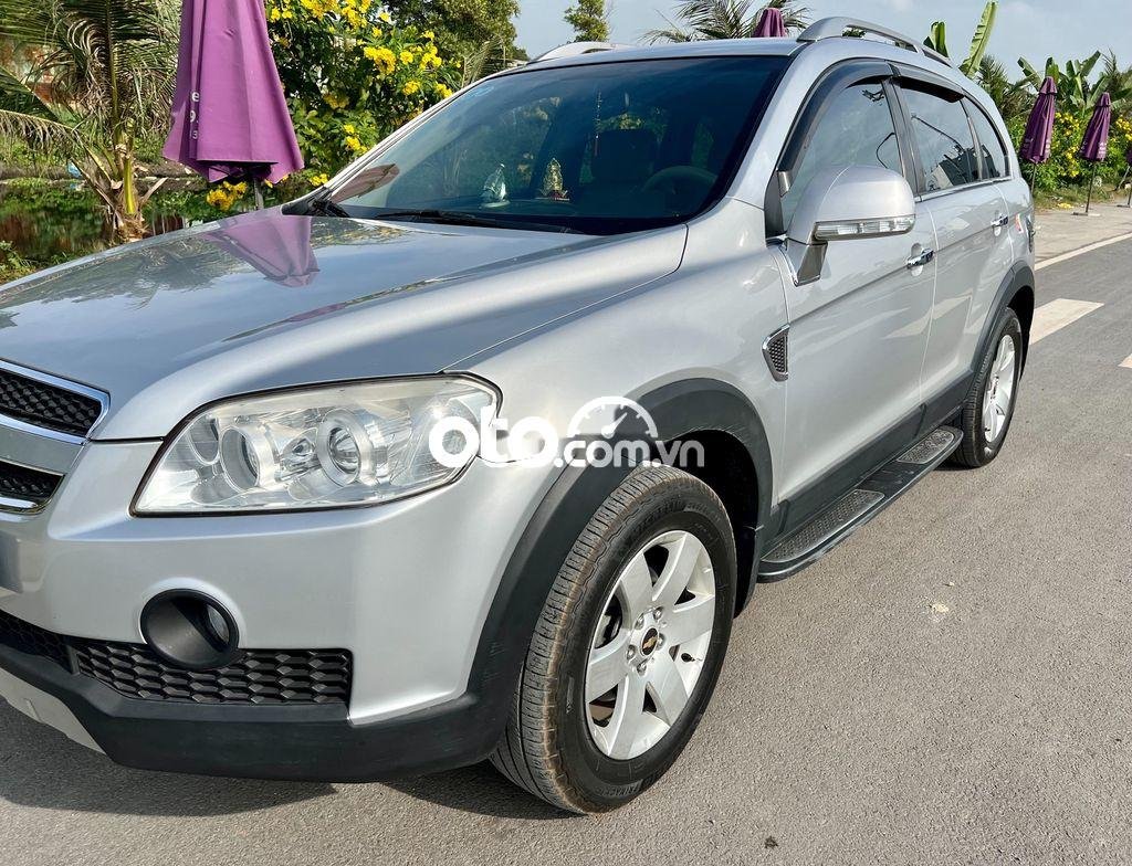 Chevrolet Captiva AT 2007 - Bán Chevrolet Captiva AT năm sản xuất 2007, màu bạc