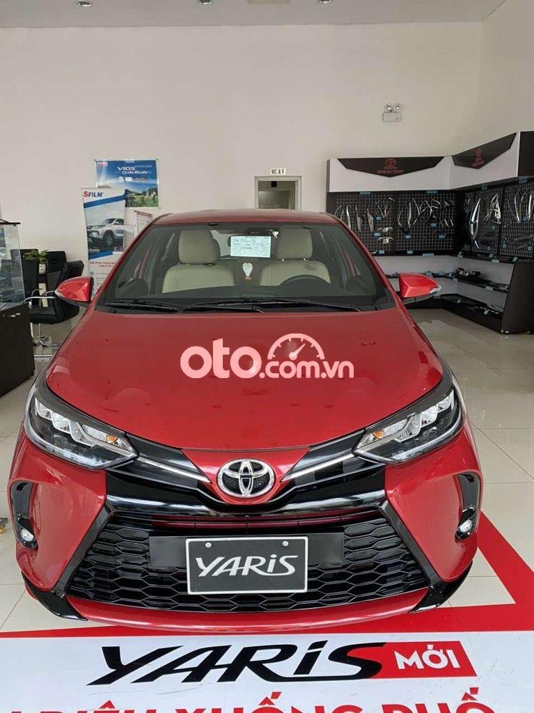 Toyota Yaris G 2021 - Bán Toyota Yaris G sản xuất 2021, màu đỏ, xe nhập giá cạnh tranh