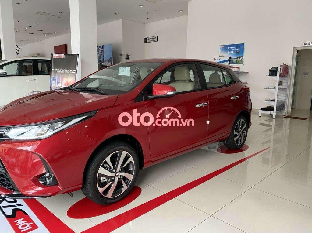 Toyota Yaris G 2021 - Bán Toyota Yaris G sản xuất 2021, màu đỏ, xe nhập giá cạnh tranh