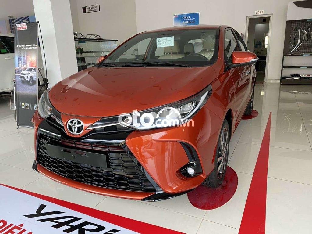 Toyota Yaris G 2021 - Bán Toyota Yaris G sản xuất 2021, màu đỏ, xe nhập giá cạnh tranh