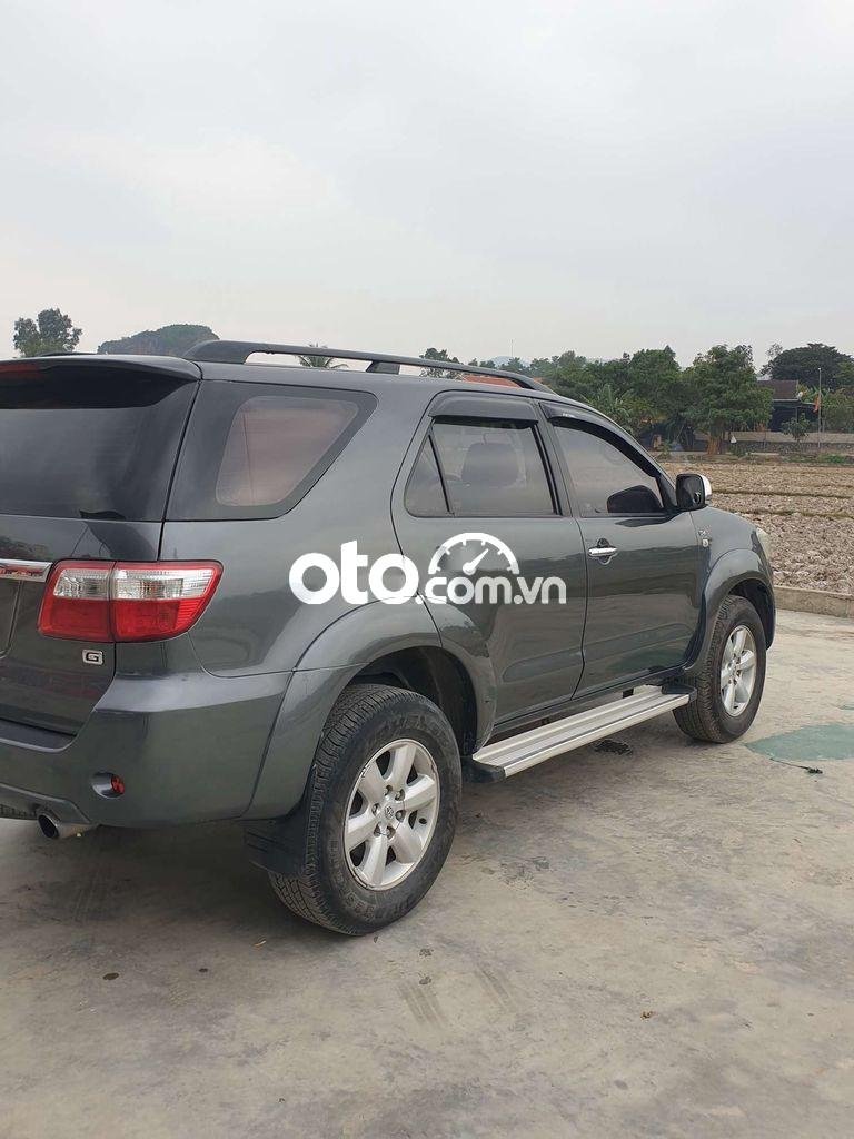 Toyota Fortuner 2009 - Cần bán gấp Toyota Fortuner sản xuất năm 2009, màu xám