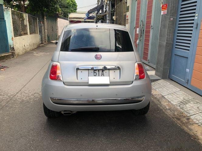 Fiat 500 1.2 AT 2009 - Bán xe Fiat 500 1.2 AT năm sản xuất 2009, màu bạc số tự động, giá tốt