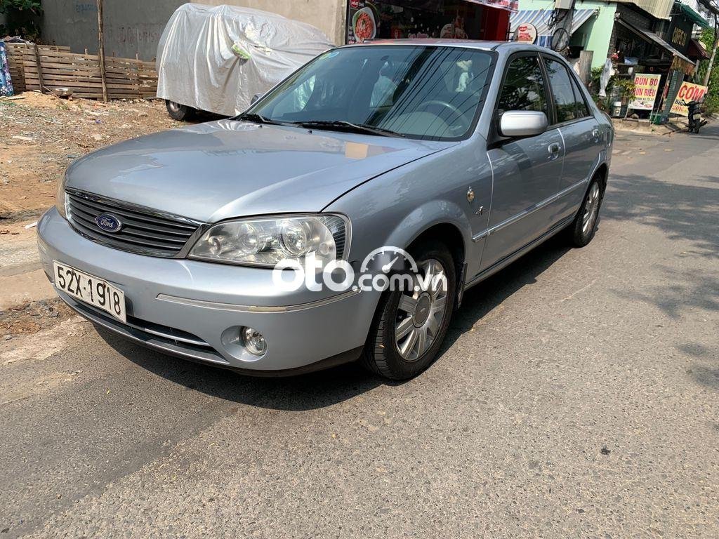 Ford Laser 1.8AT 2003 - Cần bán xe Ford Laser 1.8AT năm sản xuất 2003, màu xám, giá tốt