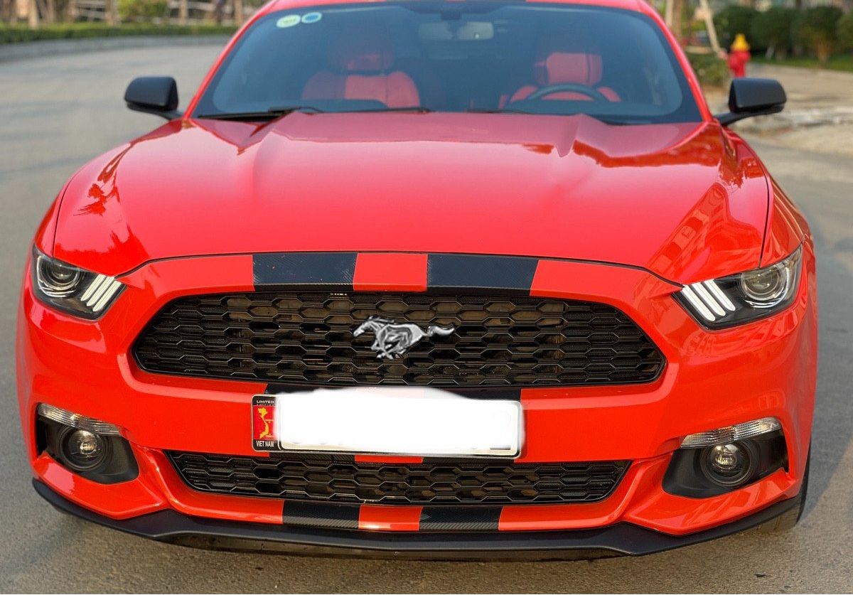 Ford Mustang   2.3 Ecoboost   2016 - Xe Ford Mustang 2.3 Ecoboost năm 2016, màu đỏ, xe nhập