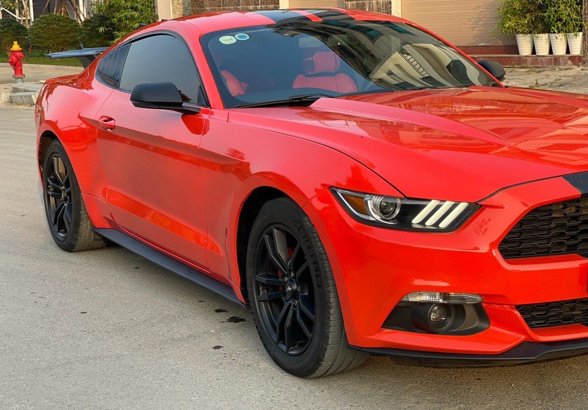 Ford Mustang   2.3 Ecoboost   2016 - Xe Ford Mustang 2.3 Ecoboost năm 2016, màu đỏ, xe nhập