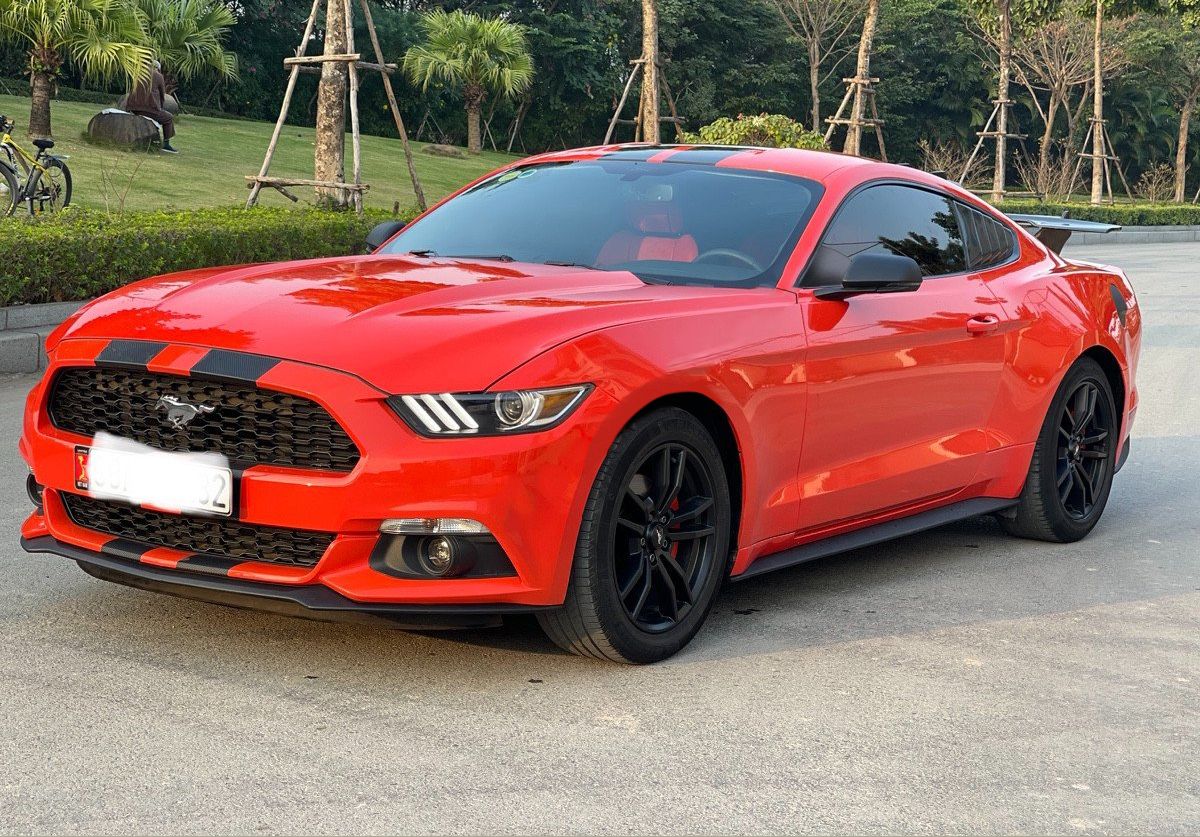 Ford Mustang   2.3 Ecoboost   2016 - Xe Ford Mustang 2.3 Ecoboost năm 2016, màu đỏ, xe nhập