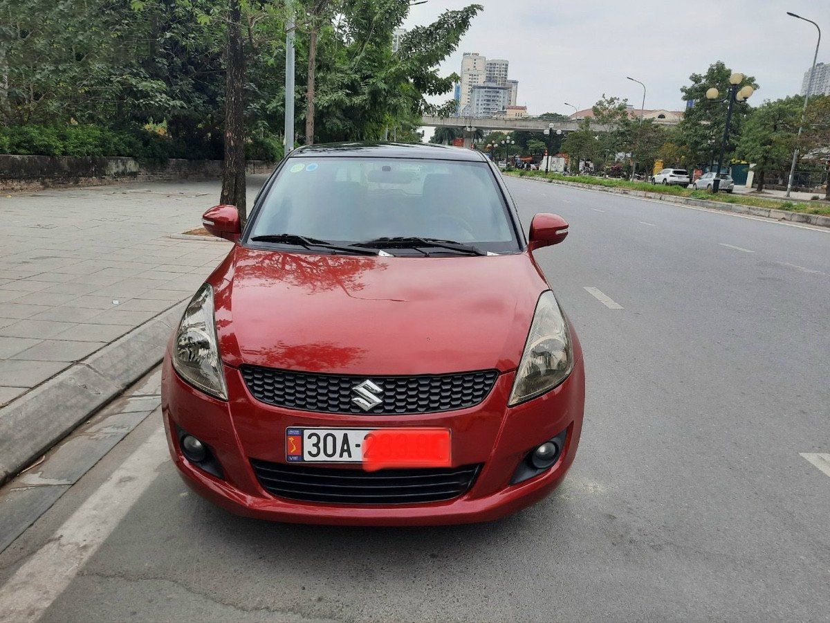 Suzuki Swift   AT 1.4  2014 - Bán xe Suzuki Swift AT 1.4 năm 2014, màu đỏ như mới