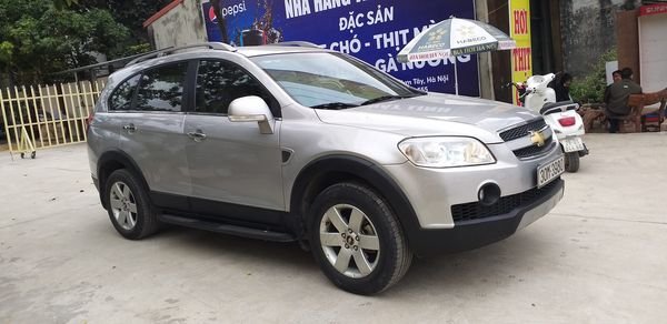 Chevrolet Captiva LT 2008 - Bán xe Chevrolet Captiva LT năm 2008, màu bạc số tự động