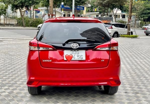 Toyota Yaris 1.5G 2021 - Bán xe Toyota Yaris 1.5G năm 2021, màu đỏ, xe nhập