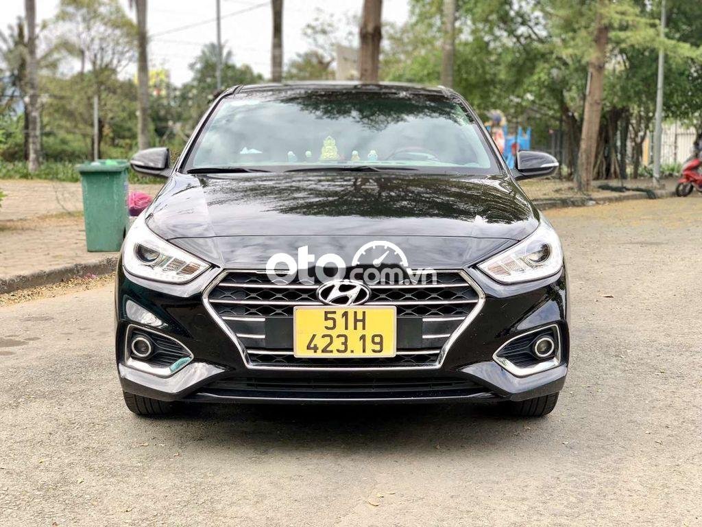 Hyundai Accent   1.4AT  2020 - Bán Hyundai Accent 1.4AT năm sản xuất 2020, màu đen, 496tr