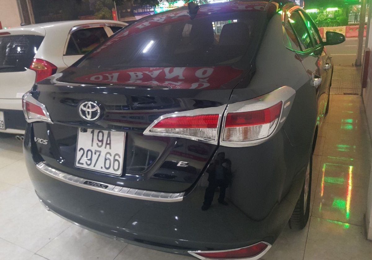 Toyota Vios 2019 - Xe Toyota Vios 1.5E MT sản xuất năm 2019, màu đen, 395 triệu