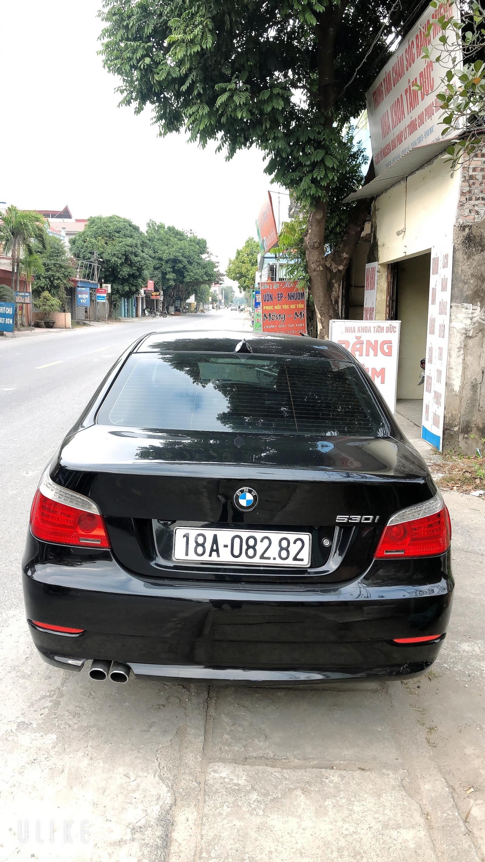 BMW 5 Series 2008 - BMW 530i sx 2008 AT cần số điện