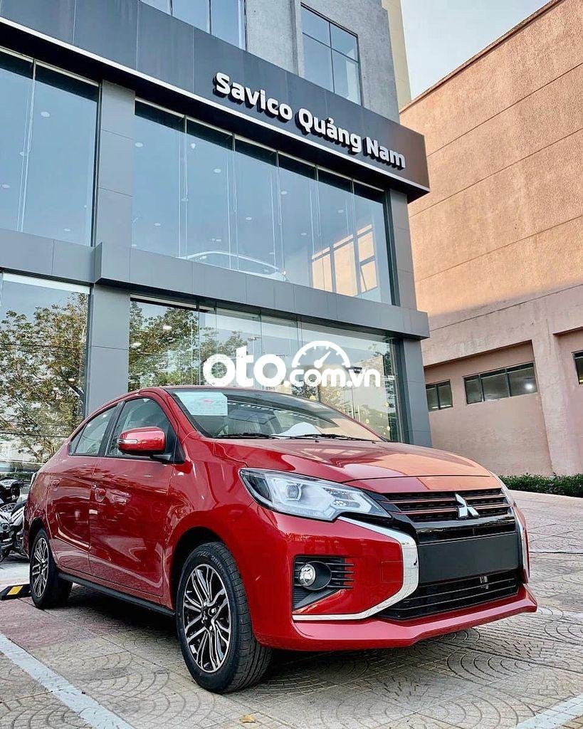 Mitsubishi Attrage AT 2021 - Bán xe Mitsubishi Attrage AT sản xuất năm 2021, màu đỏ, xe nhập