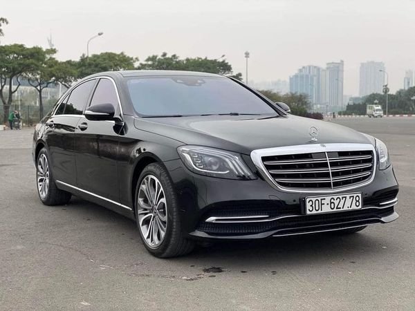 Mercedes-Benz S450 Luxury  2018 - Cần bán lại xe Mercedes S450 Luxury sản xuất năm 2018, màu đen