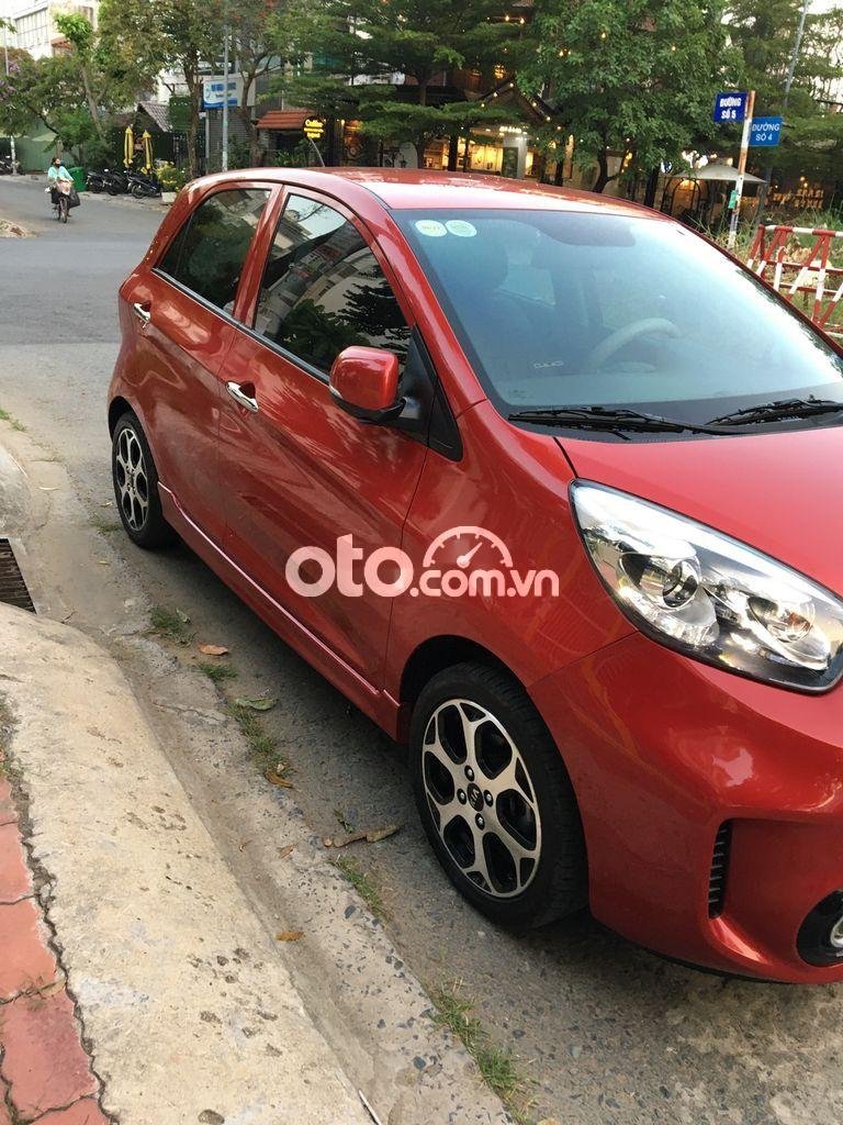 Kia Morning 2015 - Bán Kia Morning Si 1.25AT năm sản xuất 2015, màu đỏ, giá tốt