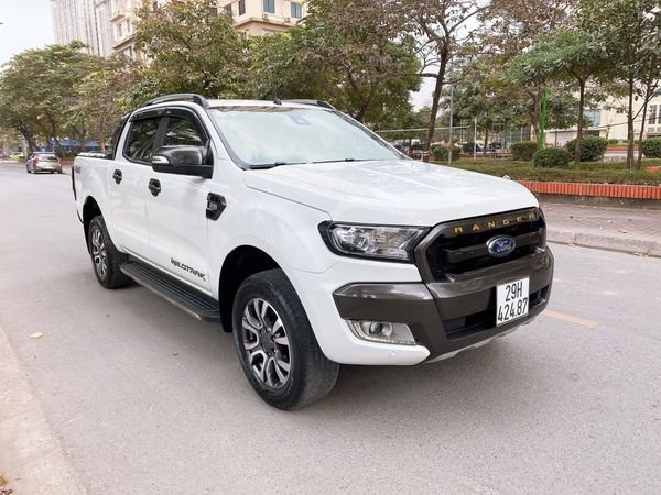 Ford Ranger 3.2 4x4 AT 2016 - Xe Ford Ranger 3.2 4x4 AT năm sản xuất 2016, màu trắng còn mới