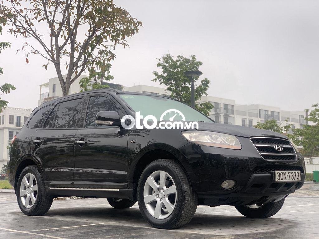 Hyundai Santa Fe MLX 2008 - Bán xe Hyundai Santa Fe MLX năm 2008, màu đen số tự động 