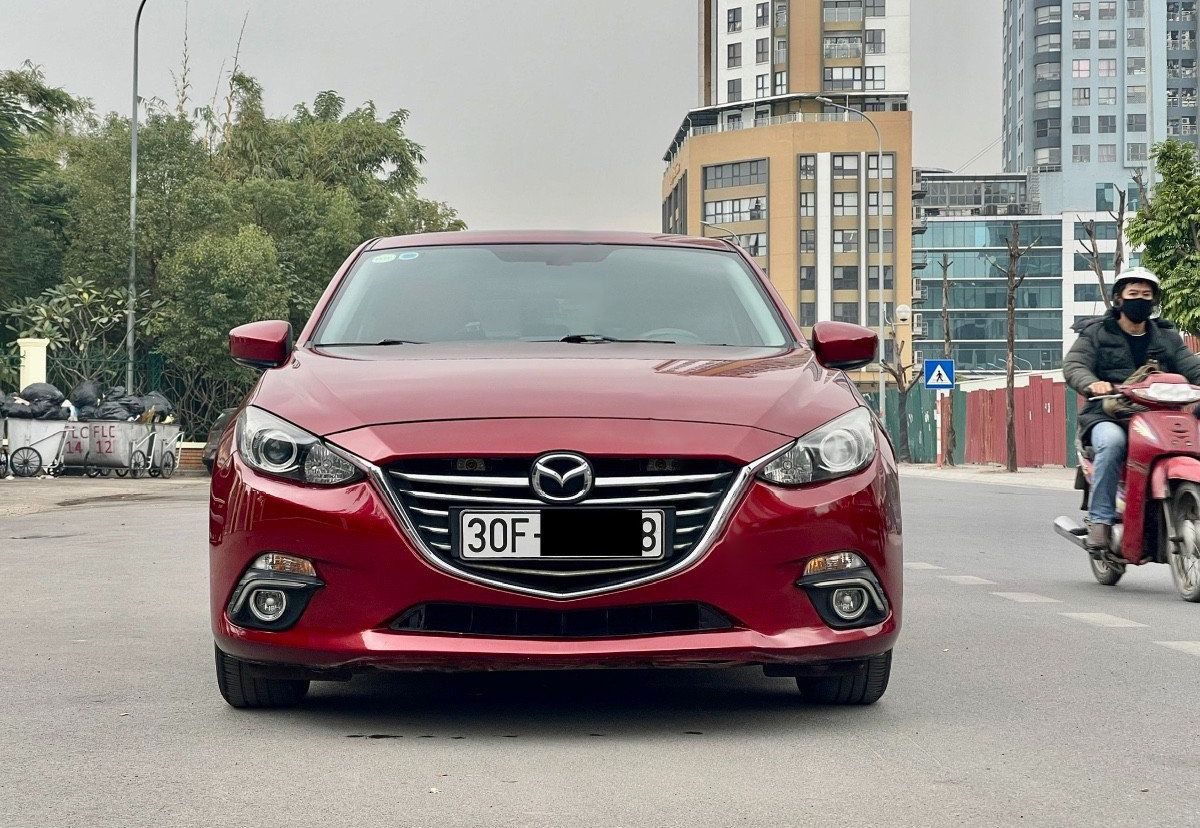 Mazda 3   1.5 AT 2015 - Bán xe Mazda 3 1.5 AT năm 2015, màu đỏ, 465tr