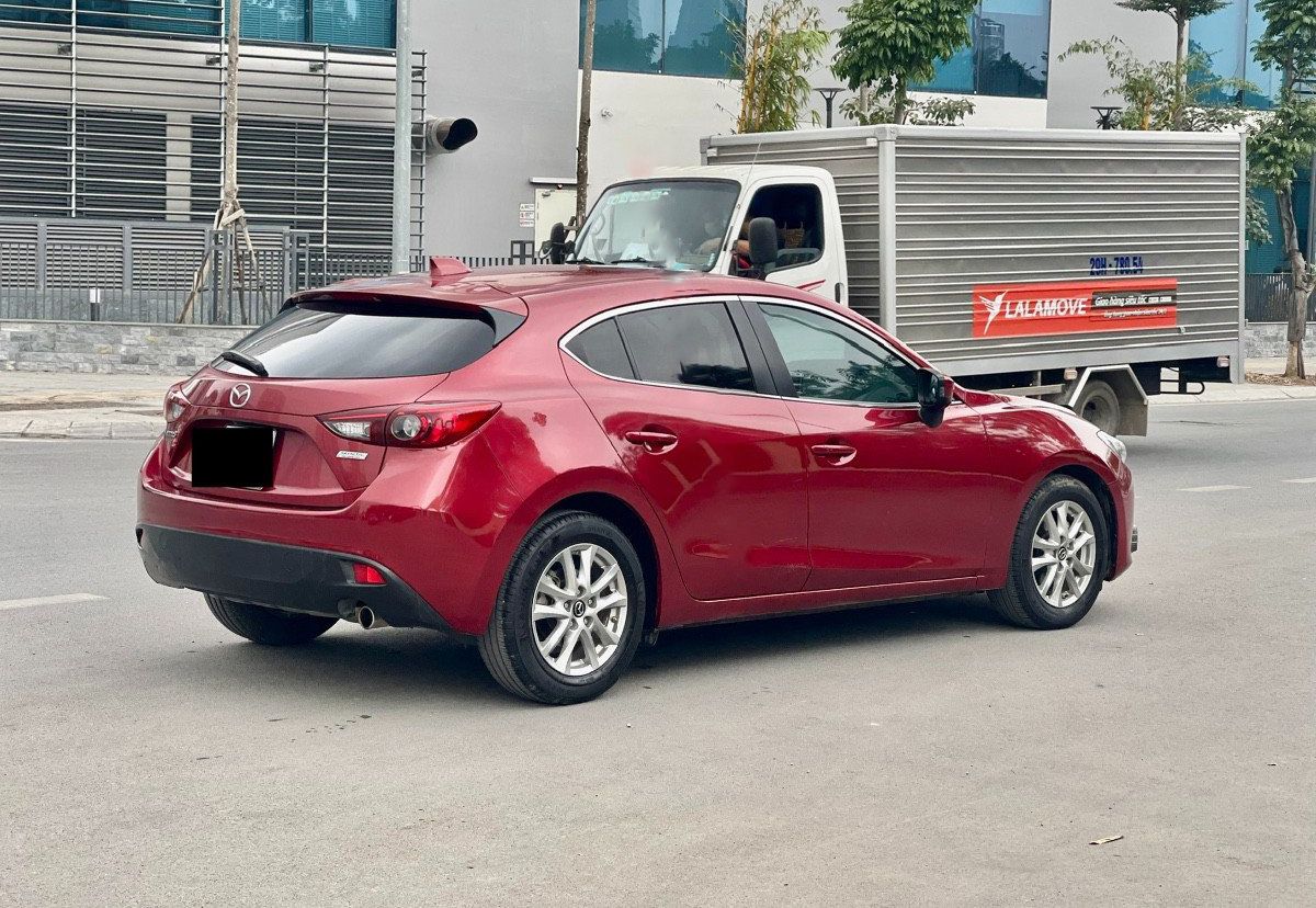 Mazda 3   1.5 AT 2015 - Bán xe Mazda 3 1.5 AT năm 2015, màu đỏ, 465tr