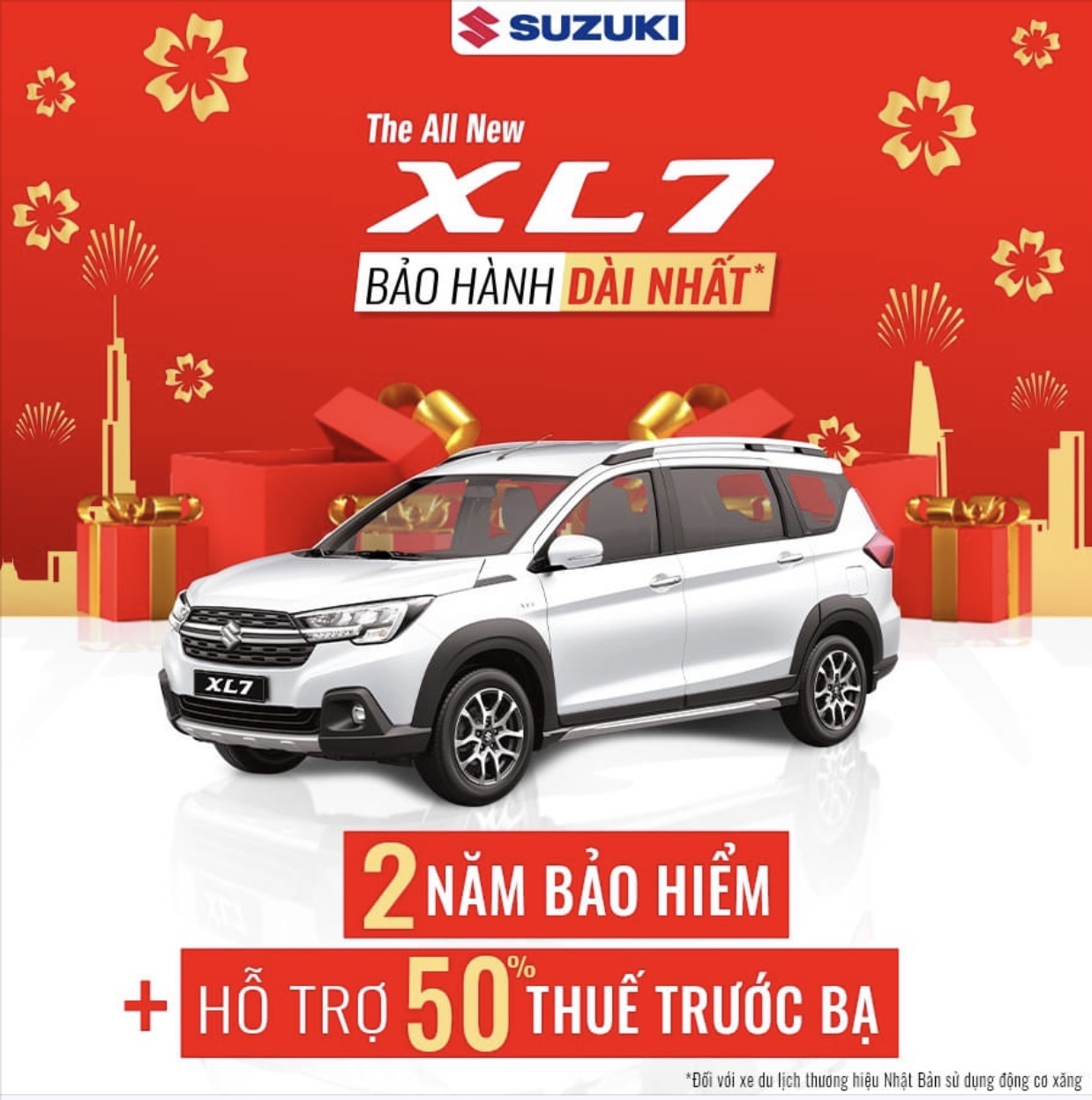 Suzuki XL 7 GLX 2021 - Đón tết cùng XL7 đầy hấp dẫn