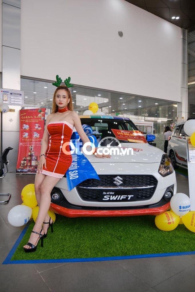 Suzuki Swift    AT 2021 - Bán Suzuki Swift AT sản xuất năm 2021, màu trắng, nhập khẩu 