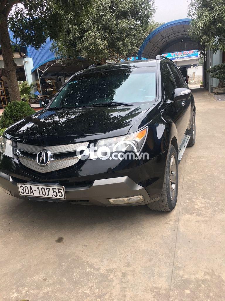 Acura MDX    AT 2008 - Bán Acura MDX AT năm 2008, màu đen xe gia đình