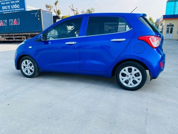 Hyundai Grand i10 1.0L  2014 - Bán Hyundai Grand i10 1.0L năm sản xuất 2014, màu xanh lam số sàn