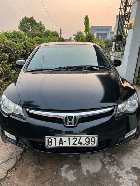 Honda Civic 2009 - Bán ô tô Honda Civic 1.8MT năm 2009, màu đen, giá chỉ 235 triệu