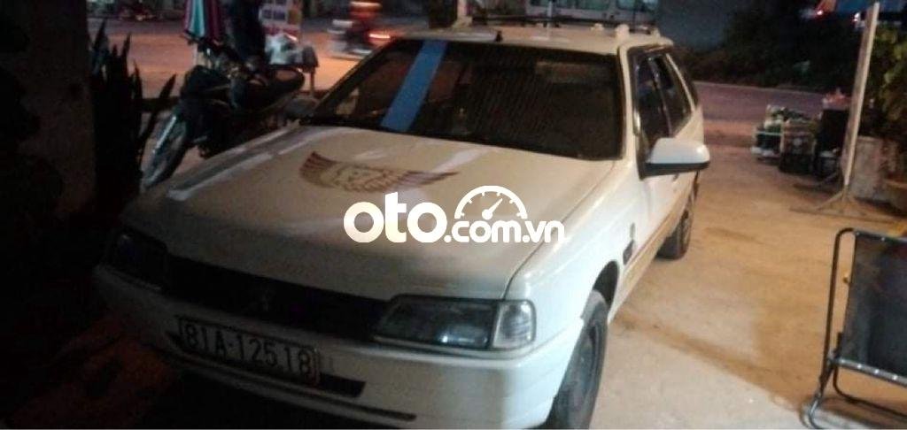 Peugeot 405  GT  1990 - Cần bán Peugeot 405 GT sản xuất năm 1990, màu trắng