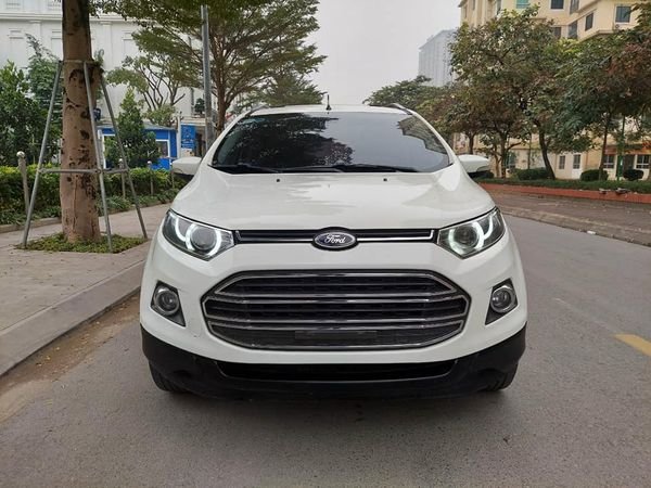 Ford EcoSport  Titanium  2015 - Cần bán gấp Ford EcoSport Titanium năm 2015, màu trắng