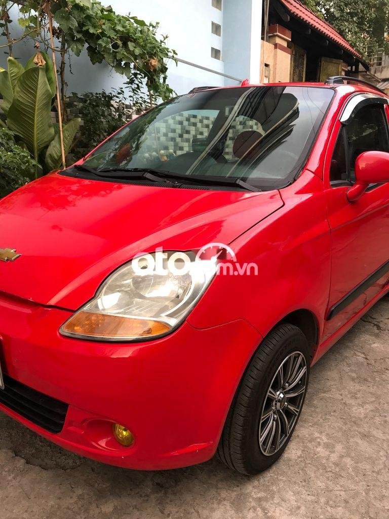 Chevrolet Spark    LT 2009 - Cần bán Chevrolet Spark LT sản xuất 2009, màu đỏ, nhập khẩu nguyên chiếc