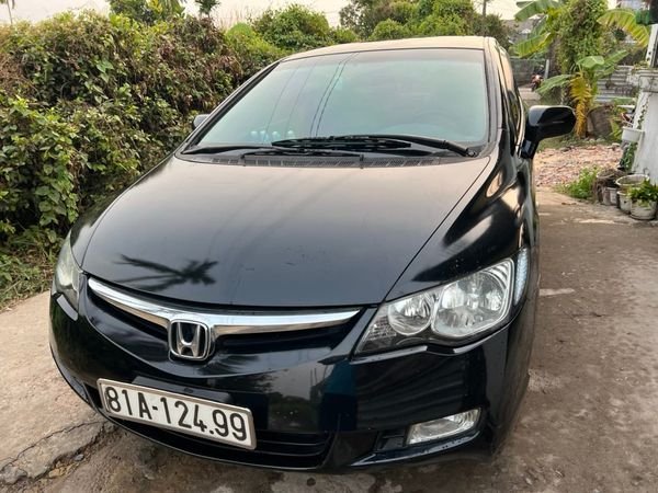 Honda Civic 2009 - Bán ô tô Honda Civic 1.8MT năm 2009, màu đen, giá chỉ 235 triệu