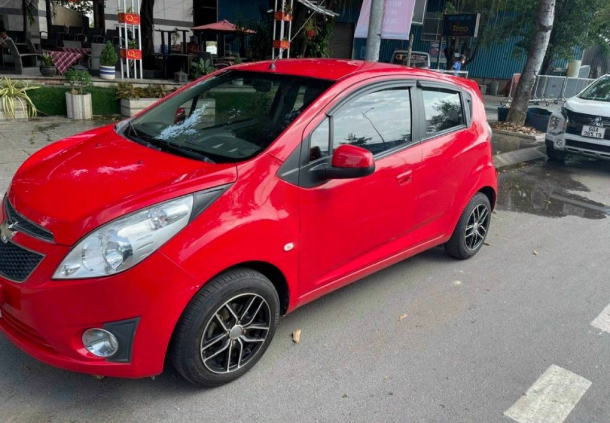 Chevrolet Spark   LT  2012 - Bán Chevrolet Spark LT năm 2012, màu đỏ như mới, 166 triệu