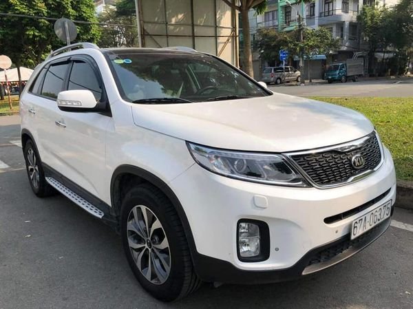 Kia Sorento 2.2 DATH 2017 - Bán ô tô Kia Sorento 2.2 DATH sản xuất năm 2017, màu trắng