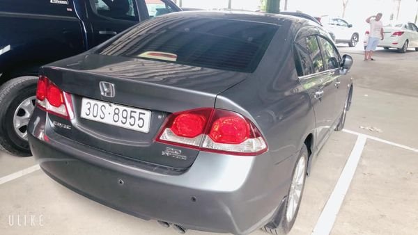 Honda Civic 2009 - Cần bán Honda Civic 1.8AT sản xuất 2009, màu xám, 280tr