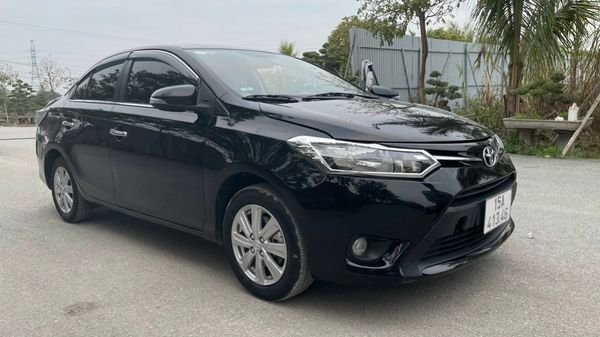 Toyota Vios E 2016 - Cần bán xe Toyota Vios E sản xuất 2016, màu đen, 336tr
