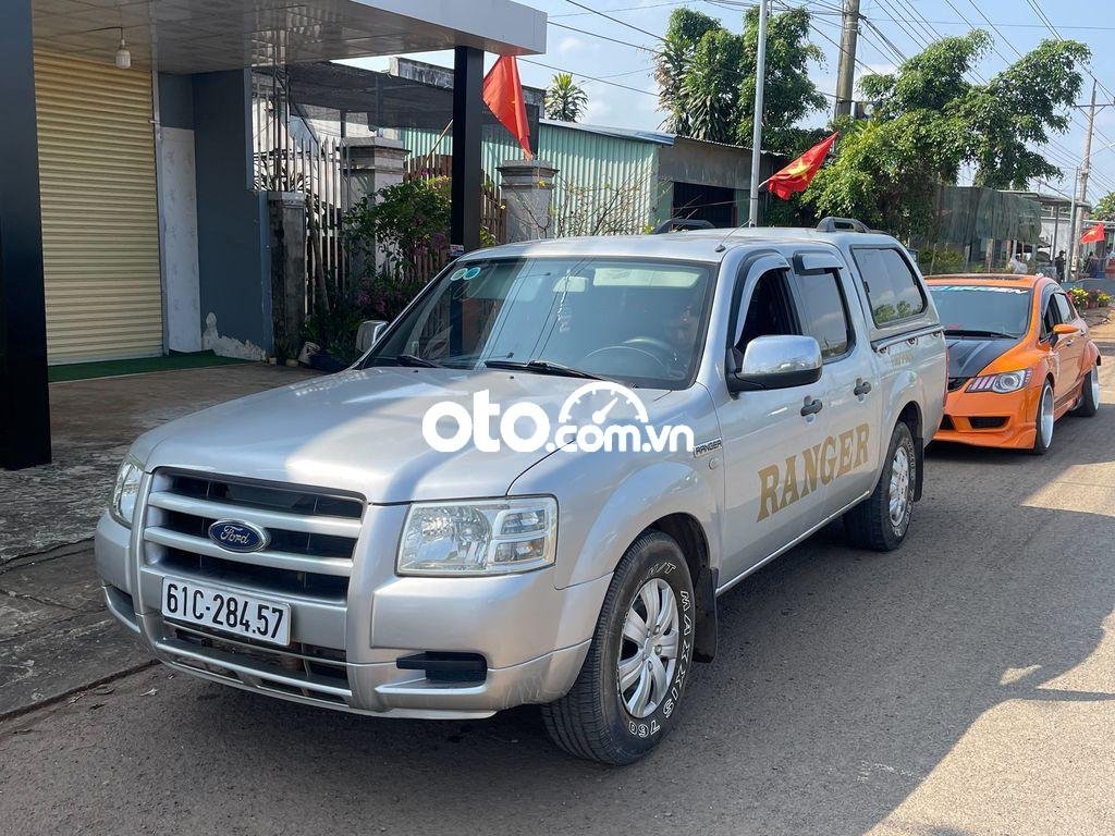 Ford Ranger XL 2.5 4x2MT 2007 - Bán Ford Ranger XL 2.5 4x2MT năm 2007, màu bạc